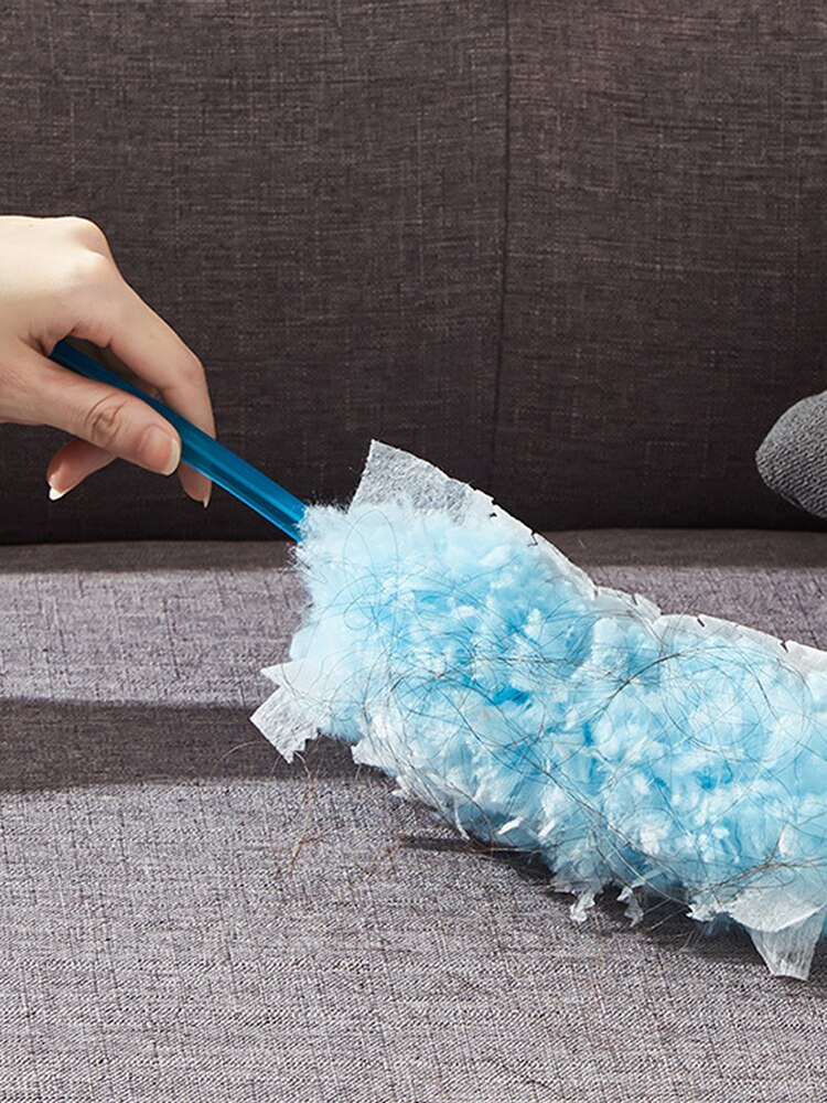 Duster Disposable Electrostatic Absorbent Fiber Duster Household Cleaning Microfiber Dusting Brush Extend Stretch Feather