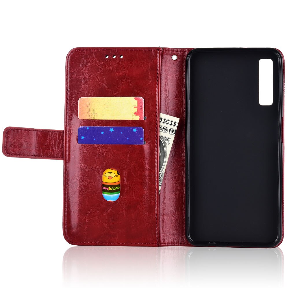 For Galaxy A7 A750 A750F SM-A750F Case Wallet Case on For Samsung Galaxy A 7 A7 Case Cover on A72018 A 750 Coque