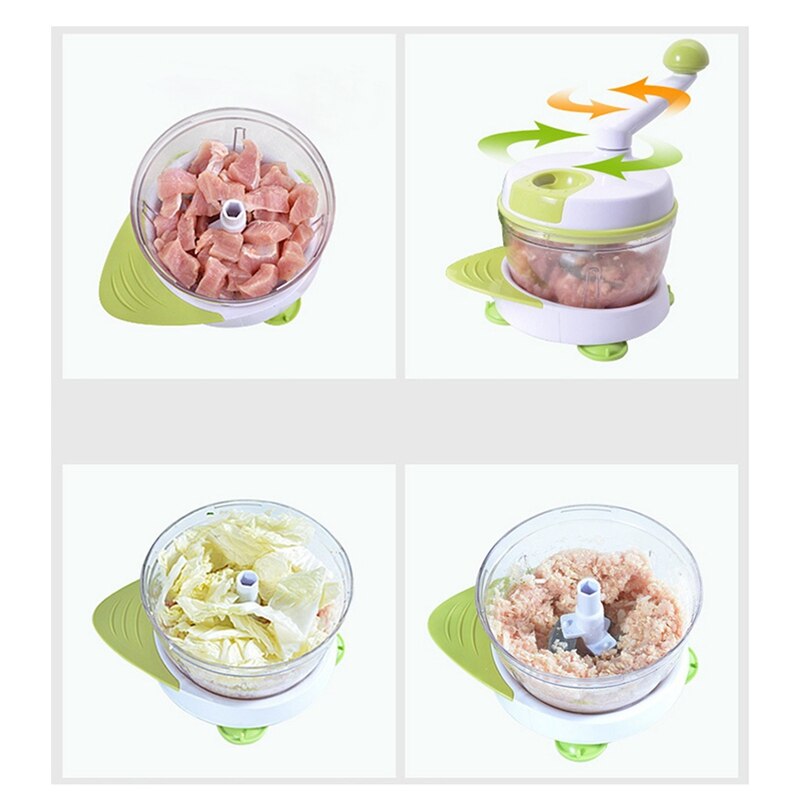 Manual Meat Grinder Food Mincer Blender Sausage Maker Dumpling Filling Mixer Vegetable Food Supplement Cooking Machine