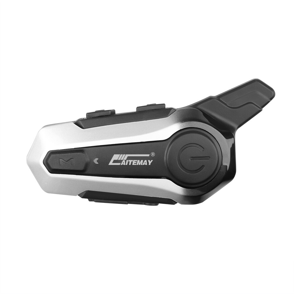Intercomunicador con Bluetooth para casco de motocicleta, auriculares a la para emparejamiento de 2 conductores, interfono, manos libres, a prueba de agua, E1