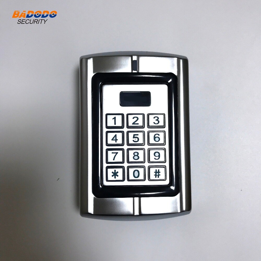 Sebury W3-A metal standalone keypad & RFID dual relay access controller support two doors 125KHz ID EM RFID card