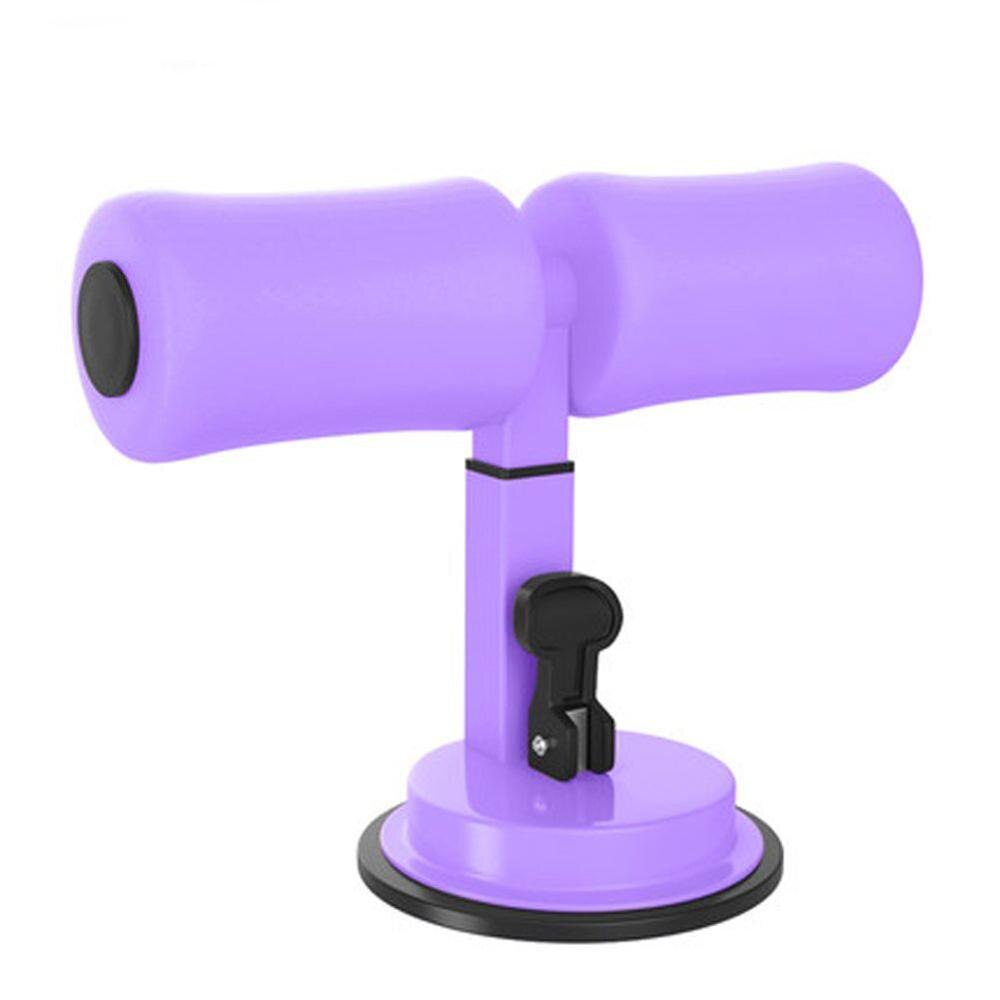 Treinamento muscular sentar-se barras suporte abdominal núcleo fitness sentar-se barra antiderrapante fundo seguro esponja design acolchoado situp assist bar: ROXO