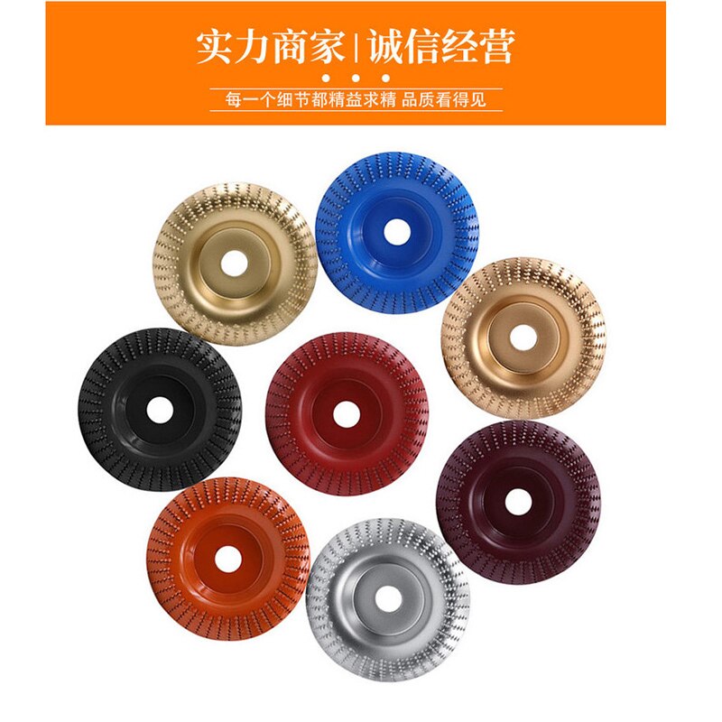16mm/22mm Grinder Wheel Disc Wood Angle Grinding Wheel Abrasive Disc Tools Rotary Disc Sanding Wood Carving Tool