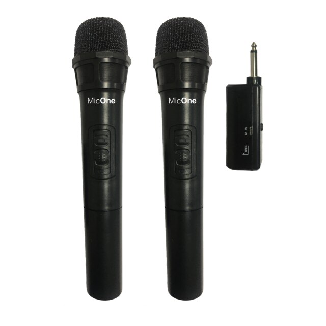 Micrófonos Biwond inalámbricos para fiestas, eventos, perfectos para interior y exterior, Jack 6.3mm, compatible con gran cantidad de dispositivos: Miconex2