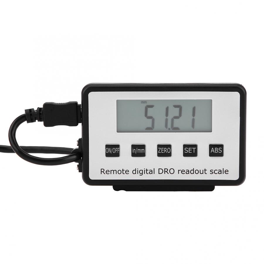 Optometry 0-300mm Accurate Digital Linear Scale LCD Readout Kit for Milling Machines Lathes Linear Scale