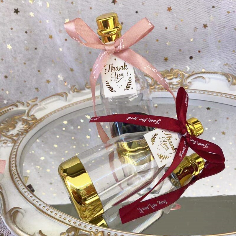 Wedding Candy Box Plastic Drifting Bottle Candy Box Champagne Bottle Small Box Birthday Banquet Candy Boxes