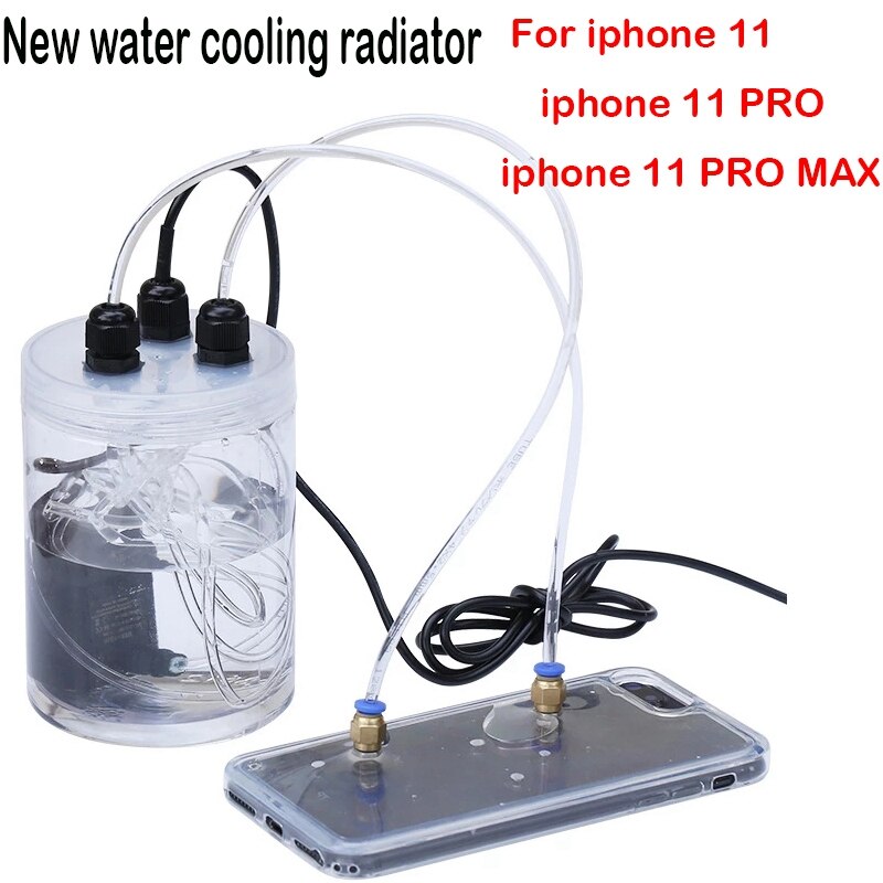 2021Hot Watergekoelde Mobiele Telefoon Radiator Smartphone Cooling Case Waterpomp Mobiele Telefoon Cooler Voor Iphone 11/11pro/Pro Max