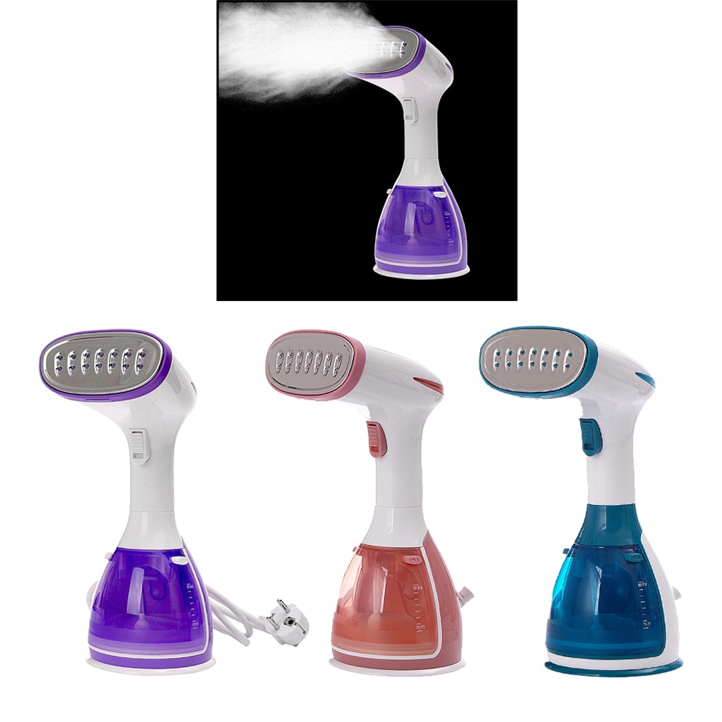 Handheld Garment Steamer Portable Steam Iron Clothes Ironing Steamer Purple