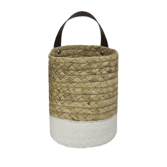 Paniers De Rangement En Rotin Naturel – Lot De 3 Tissés à La Main Pour Cuisine, Salon, Salle De Bain - 8