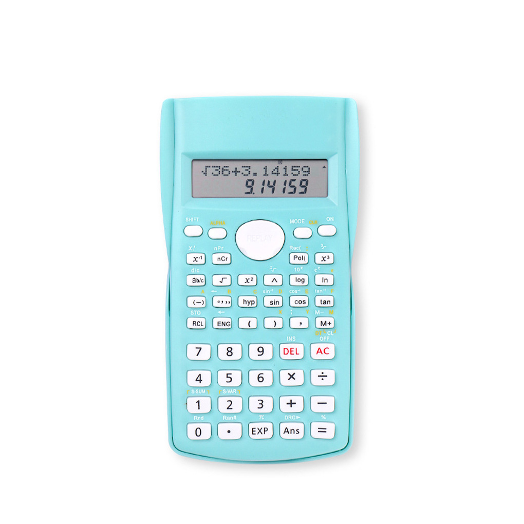 FX-991ES-PLUS Originele wetenschappelijke rekenmachine met 417 functies Middelbare school Universiteitsstudenten Computerkantoor: Paars