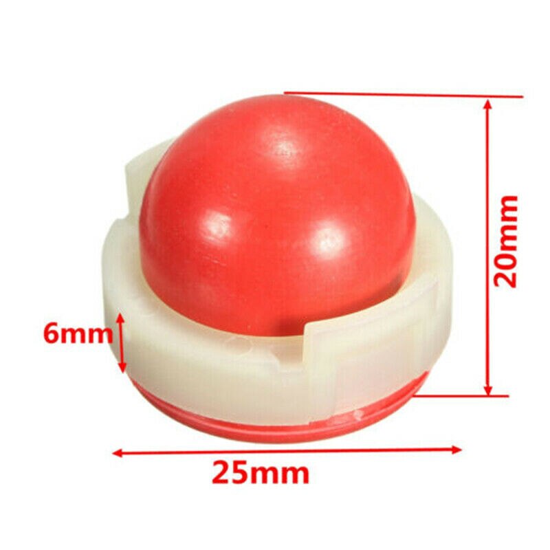 2 Pcs Carburateur Olie Primer Lamp Pomp Cup Voor Briggs &amp; Stratton 694394 494408 3 Te 4HP Motoren Kettingzagen Blower trimmer Olie Cap