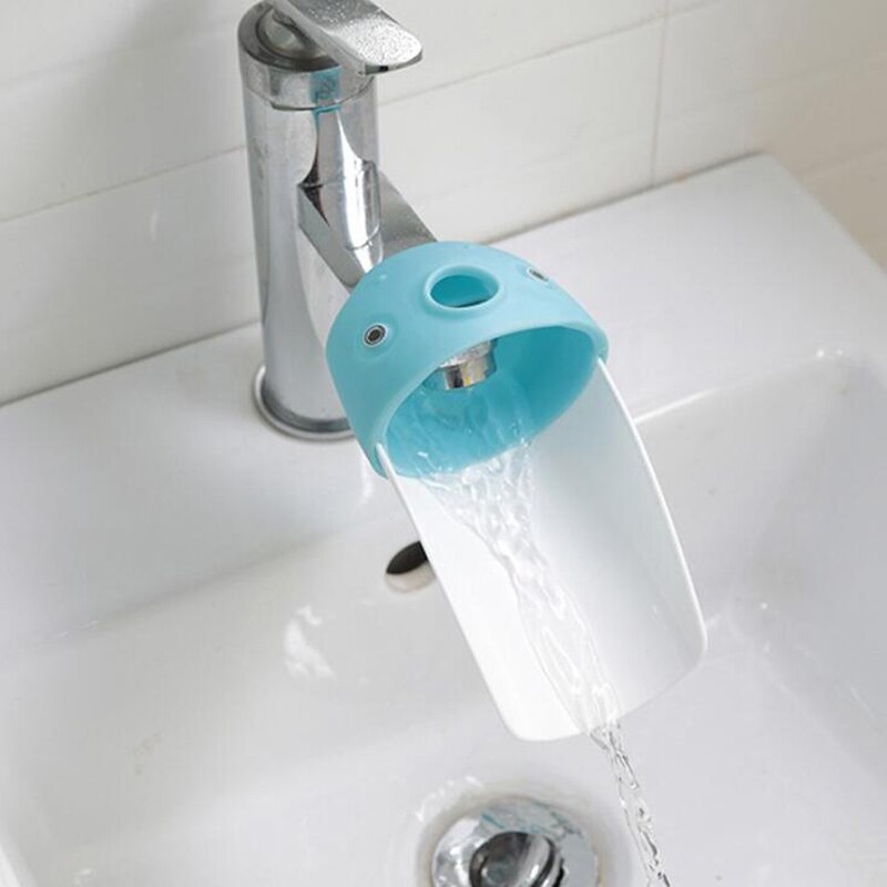 Verlengstuk voor badkamerkraan, kinderhandwasapparaat, verlengstuk voor wastafelgreep, verlengstuk voor waterkraan, badkameraccessoires