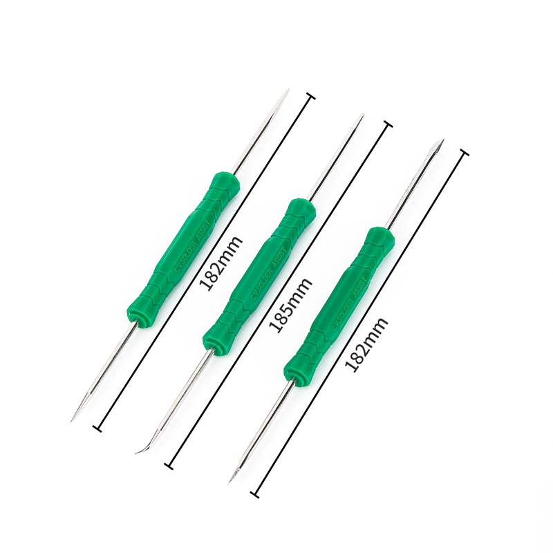 6 pièces outil d'aide au dessoudage Circuit imprimé soudure soudure outils auxiliaires PCB Kit de nettoyage outils de réparation