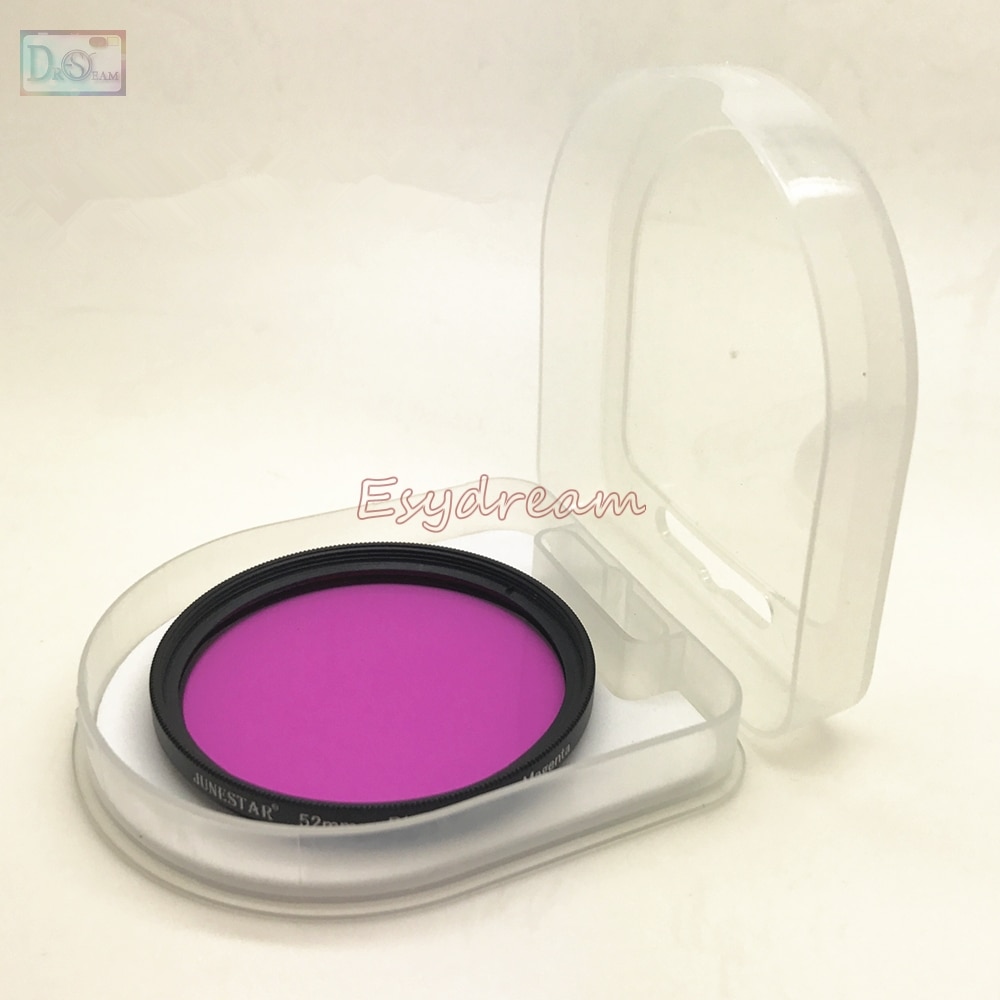 52mm 58mm 67mm Waterdichte Magenta Paars Filter voor Duiken Onderwater Camera Gopro Xiaomi Yi Sjcam Kleur Conversie 67 58 52mm