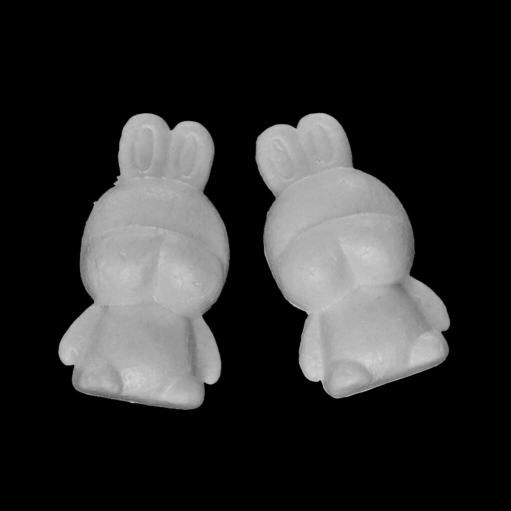 2pcs Polystyrene Styrofoam Modelling Foam Shapes Mould for Crafts DIY