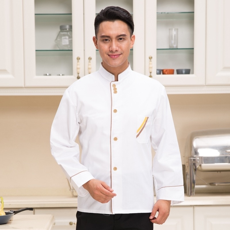 Chef Uniform Lange Mouwen Hotel Chef Uniform Cake ... – Grandado