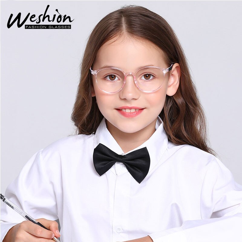 Glasses Kids Anti Reflective Blue Light Prescription Optical Frame Children Boy Girls Square Computer Blocking Eyeglasses UV400