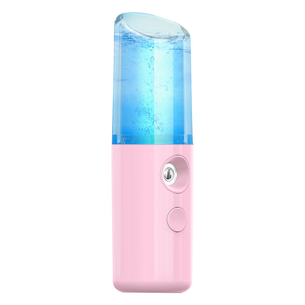 Pulvérisateur facial nano rechargeable par usb, humidificateur hydratant, nébuliseur usb, vaporisateur facial pour prendre soin de la santé du visage, élément portable: Et