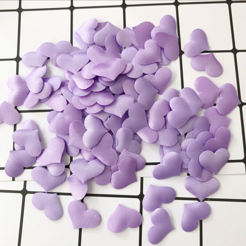 Pétalos de flores de confeti de corazón pequeño, esponja 3D de 2cm, pétalos para bodas, accesorio nupcial, decoraciones para fiestas, 1000 Uds./1 lote SJ012