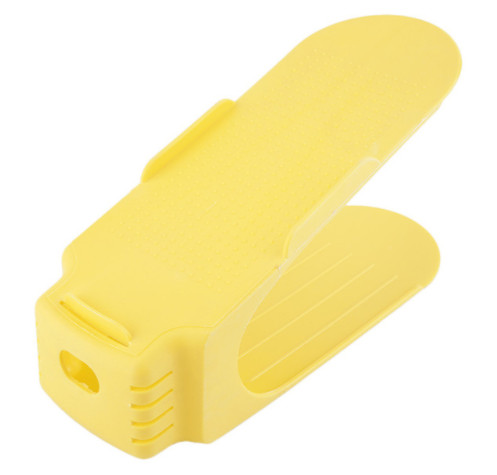 Shoe Racks Modern Double Cleaning Storage Shoes Rack Living Room Convenient Shoebox Shoes Organizer Stand Shelf: yellow