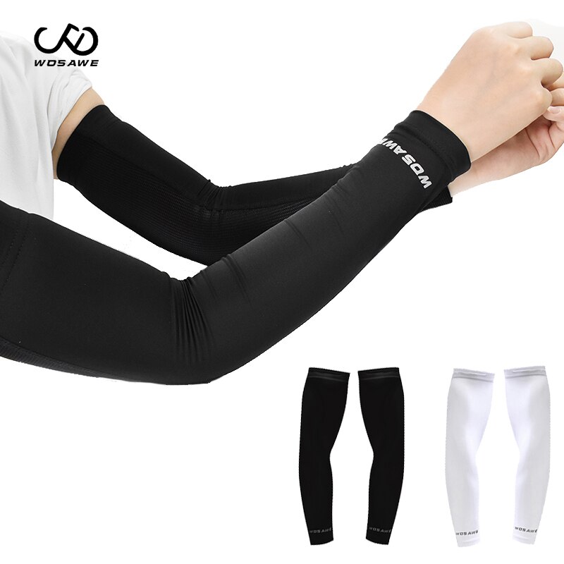 WOSAWE Sports Arm warmers Legwarmers Breathable Sweat Quick Dry Running Cycling Hiking Basketball Soccer Arm Leg Sleeves