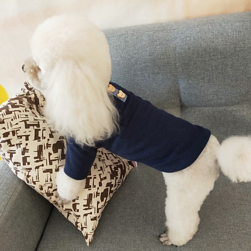 T-shirt carlin pour animaux de compagnie, pull manteau vêtements pour chiens Yorkshire Terrier Costumes chiot t-shirt à capuche pour chiens Chihuahua bouledogue français
