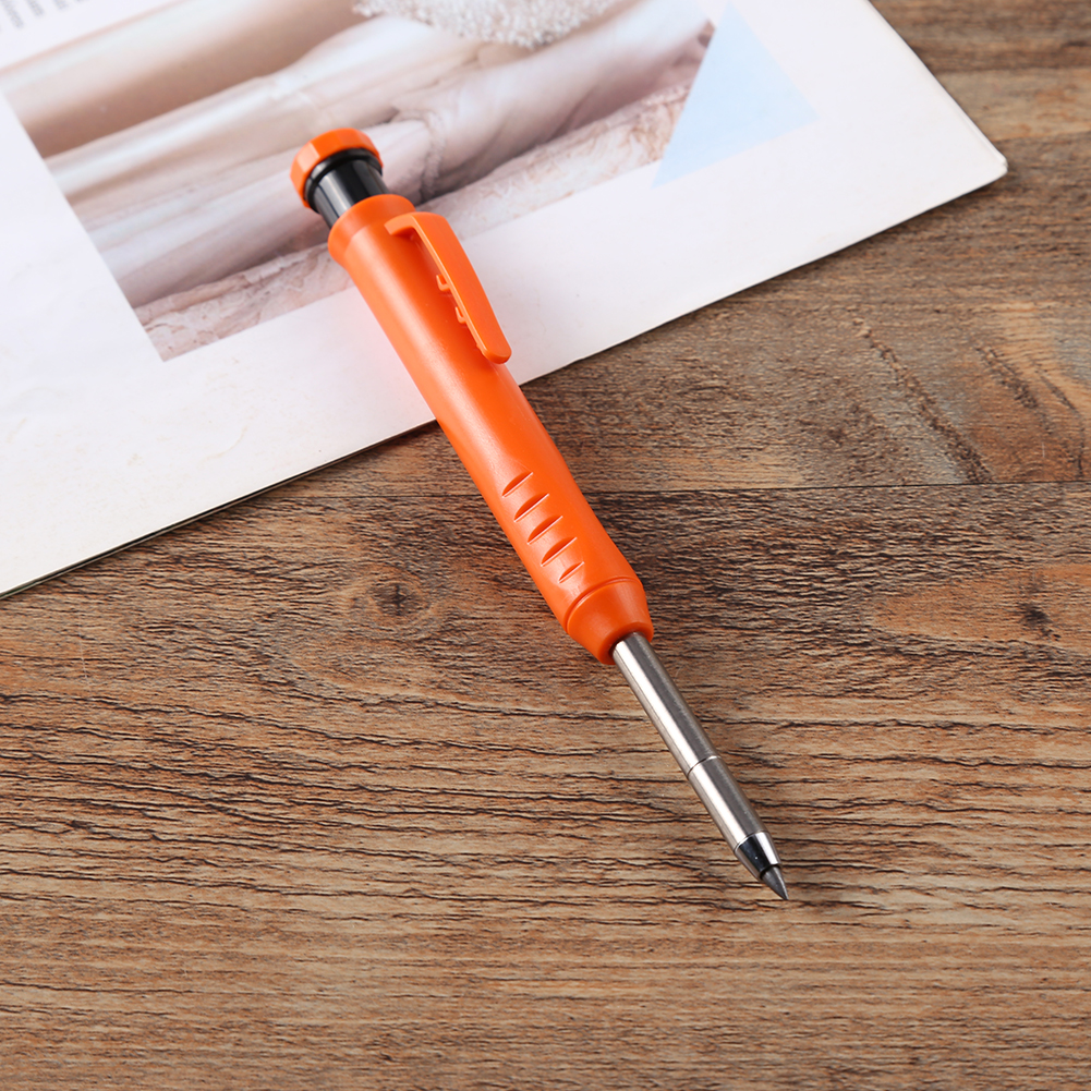 3pcs Solid Carpenter Pencils Mechanical Pencil Construction Marker Marking Tools for Carpenter Bulider Business People