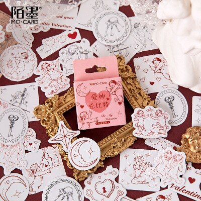 1piece Practical Falling Leaves Stationery Sticker Adhesive Paper Flake Lovely Label Sticker Scrapbooking Stationery Stationery