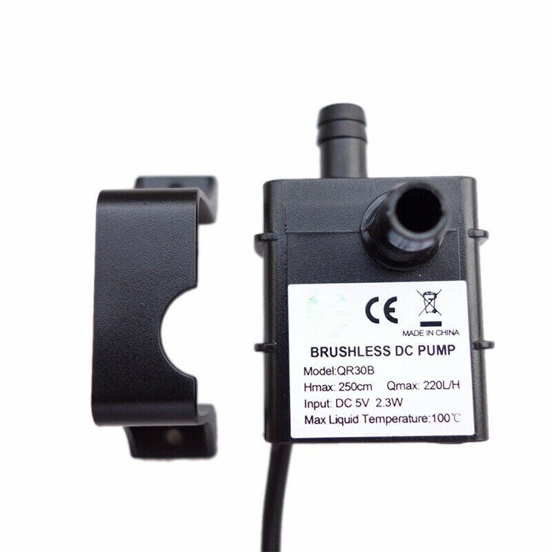 DC12V Wohnmobil Wohnwagen Wohnmobil Wasserpumpe Mini Mikro Wasser Pumpe Bürstenlosen Tauch Pumpe 150L/H
