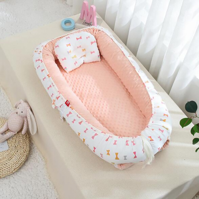 Baby Nest Bed Newborn Portable Baby Bed for Travel Infant Toddler Lounger  Ninho Bebe Portatil/dobravel