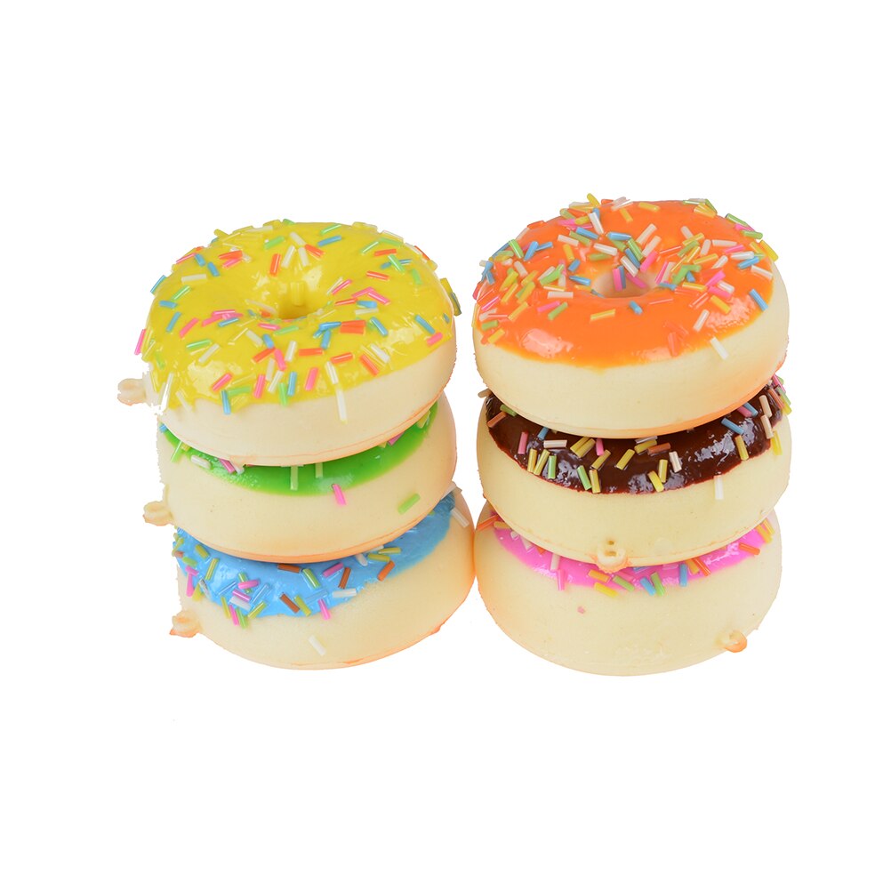 7 Cm Novelty Toy DIY Donut Cone Squishy Slow Rising Bread Antistress Toys