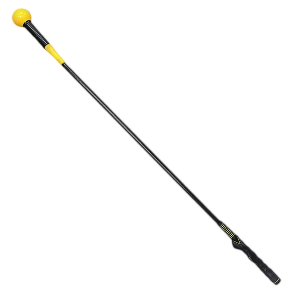 Golf Swing Trainer Stick Beginner Gesture Correction for Golf Beginners Golf Training Aids: YELLOW