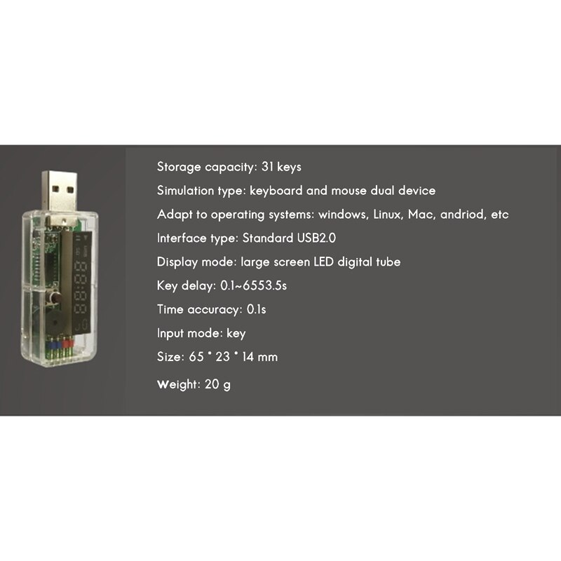 USB Watchdog USB Adapter Watchdog Karte Led-bildschirm Automatische Schleife Betrieb für Bitcoin BTC Miner