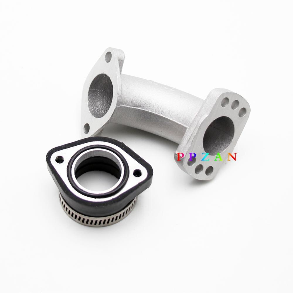 Coletor de entrada de bicicleta de 26mm, ajustável, pit dirt bike, junta de adaptador, serve para 125cc, 140cc, 150cc, 160cc, pitbikes, ppzan, novo: B