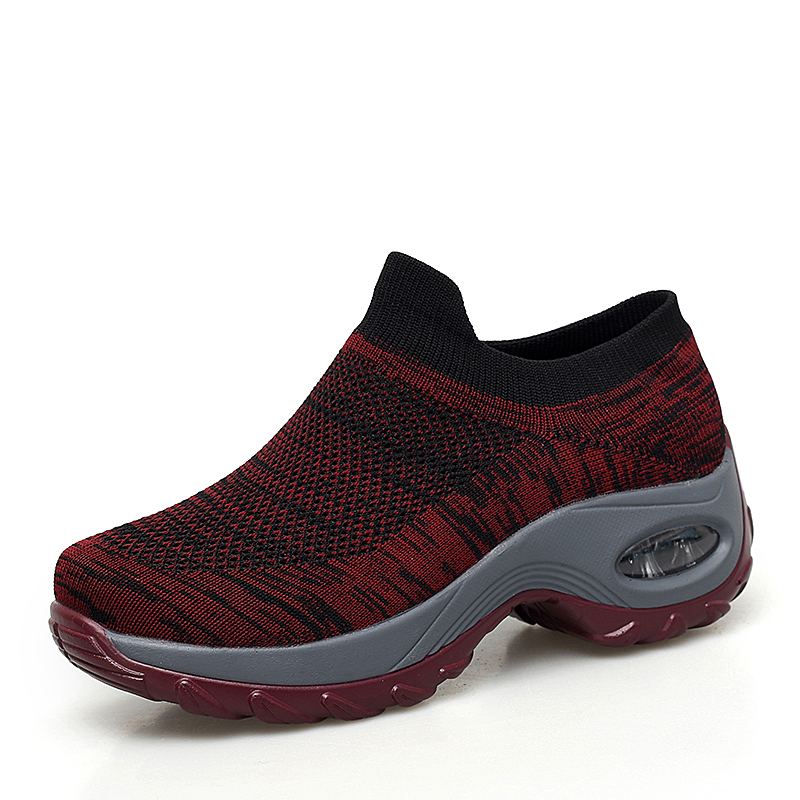 Tenis feminino kvinner tennissko størrelse 42 sneakers kvinner gymsko stabilitet pustende mesh luftpute tykk såle joggesko