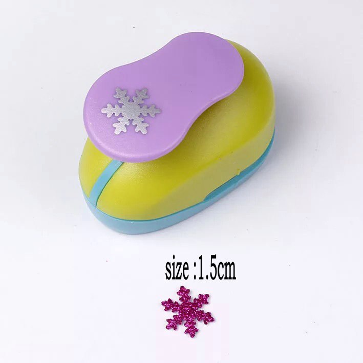 1.5cm-7.2cm snowflake shape craft punch paper punches scrapbooking puncher DIY handmade paper cutter foam punch EVA punch flower