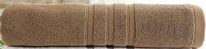 100% de algodón grueso suave y absorbente Toalla de baño de para adultos Toalla de baño de dos capas hilo teñido Jacquard Terry toallas 75x140cm: Light tan / 75X140cm