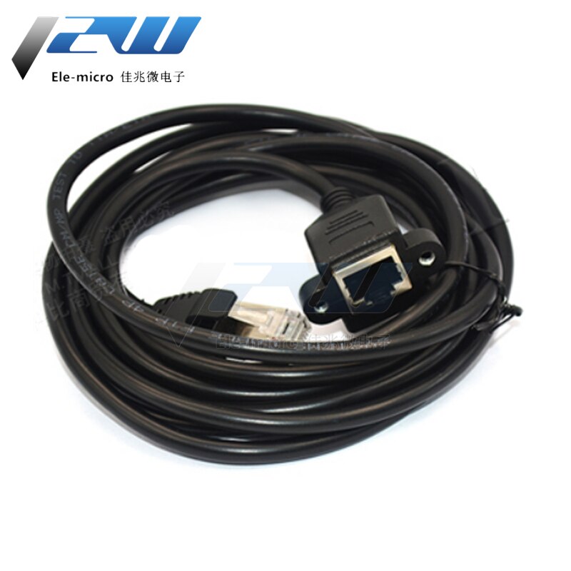 Network cable extension cable RJ45 broadband extension connector Category 6 pure copper male-to-female cable network connector