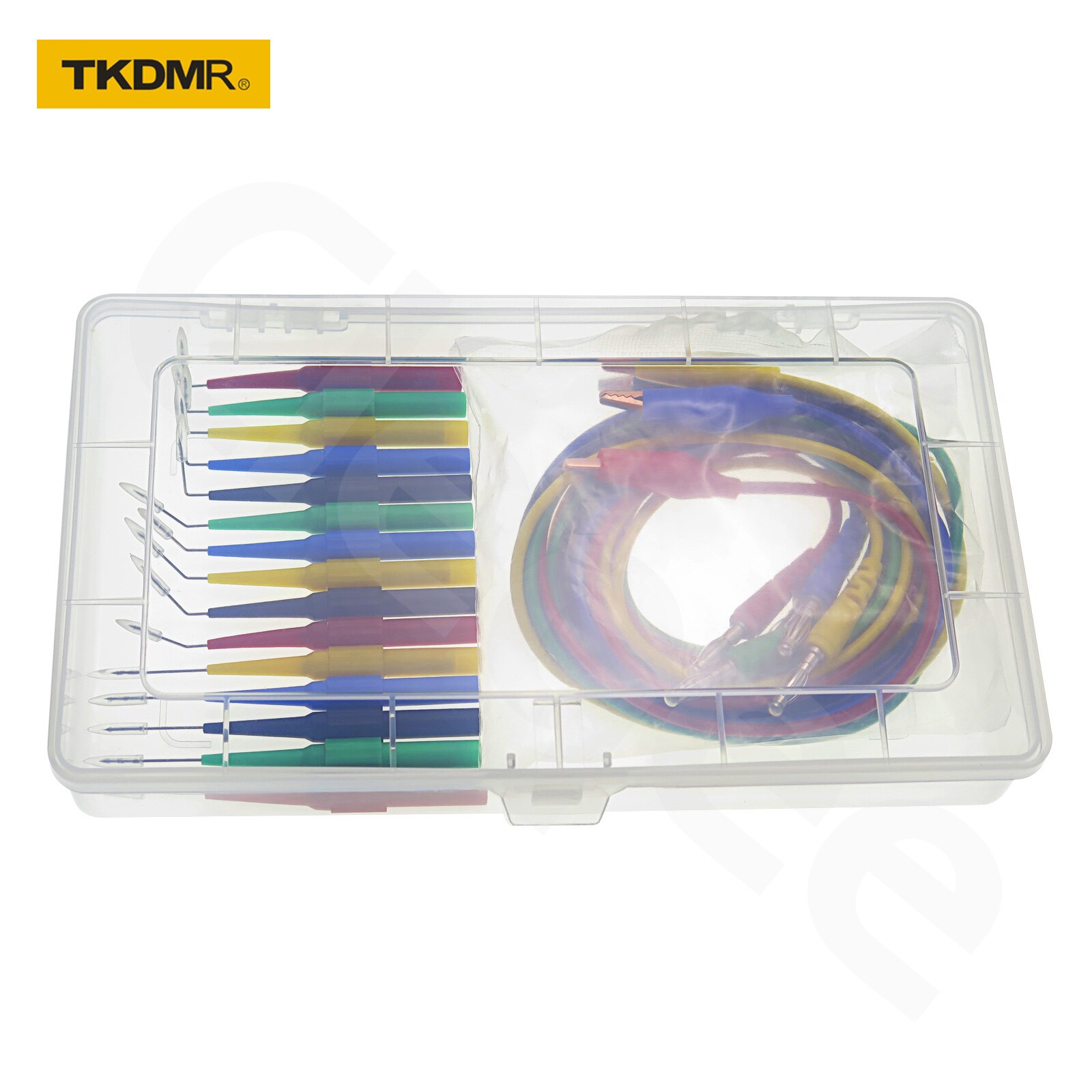 Tkdmr Alligator Clip Banana Plug Test Lead Test Probe Sluit Om 4 Mm Banana Plug Voor Elektrische Terug Probe kit Meetsnoeren
