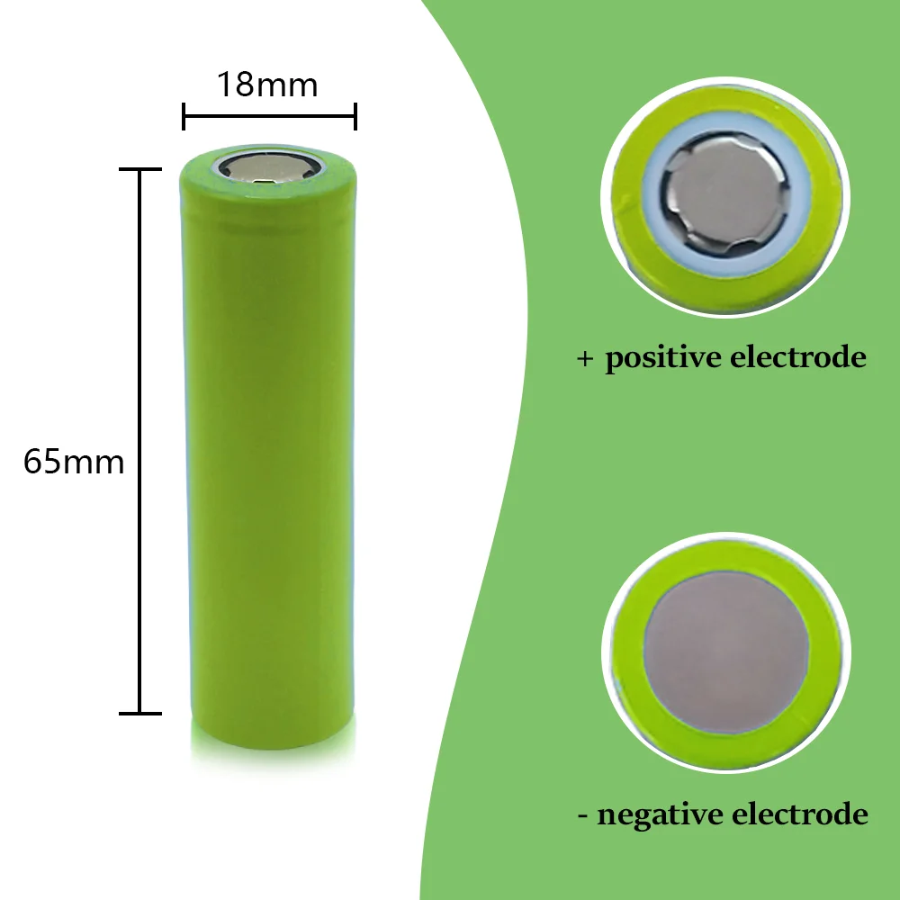 100% Original for 18650 2000mAh 20A Discharge 2.0Ah 18650 Battery Li-ion 3.7v Rechargable Battery