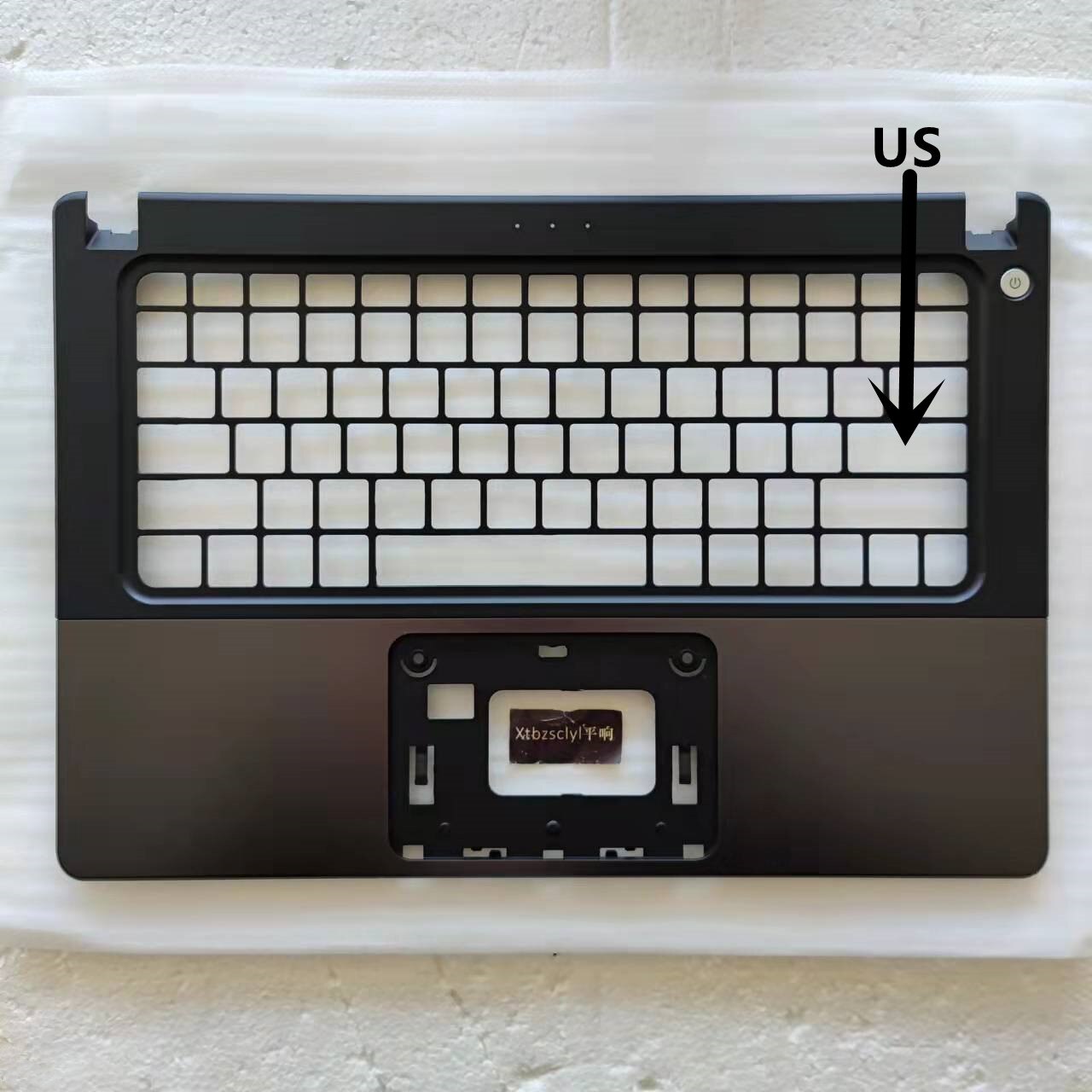 Laptop For DELL Vostro 14 5460 5470 5480 inspiron 5439 Upper Top Cover Red US UK Grey Shell Fingerprint hole Empty shell: US