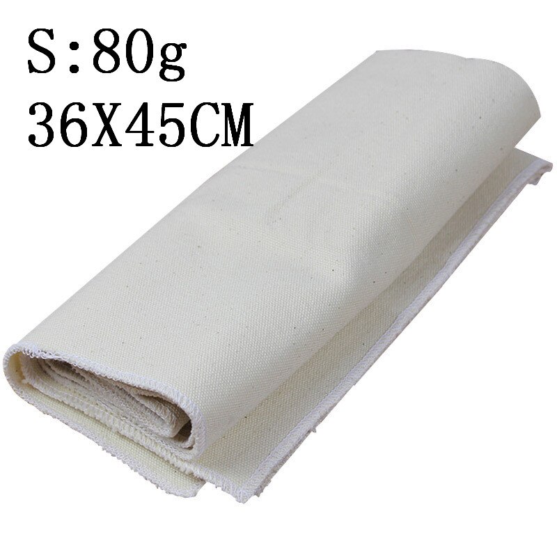 Tela de lino fermentada gruesa para hornear masa sartenes, estera de tela para repostería, estera de fermentación de Baguette: 36X45CM