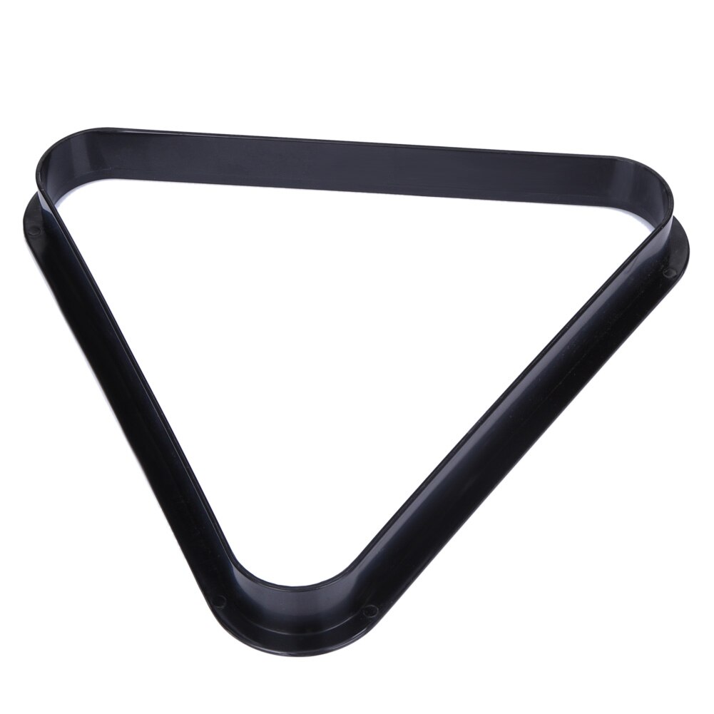 Plastic 8 Ball Pool Billiard Table Rack Triangle Rack Standard Size Durable Wear-resistant Impact Practical Billiard Accessories