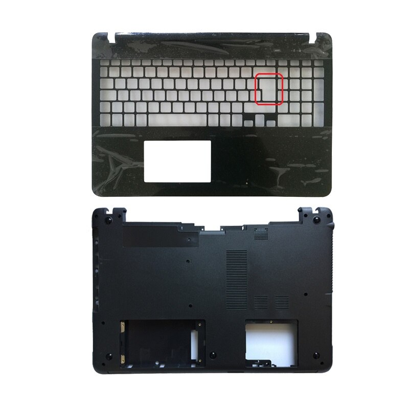 Carcasa de portátil para Sony vaio SVF152 SVF15 FIT15 SVF153 SVF1541 SVF152A29V cubierta superior de reposamanos/cubierta inferior