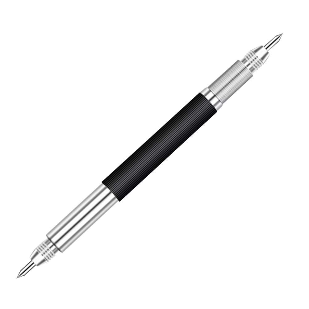 Double Head Tungsten Carbide Tip Scriber Easily Carrying Lightweight Engraving Marking Pen Tools for Glass Ceramic