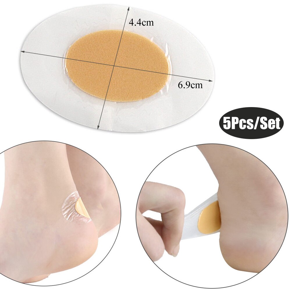 2einstellen Ferse Blase Prävention Gepolsterten Blase Pads mit Klebstoff Schaum Verband zu Verhindern Ferse und Spitze Blase Fuß Pflege