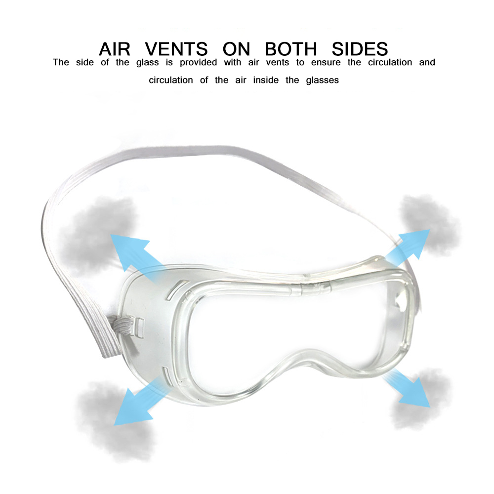 Transparent Safety Goggles Anti-Splash Impact-Resistant Work Safety Protective Glasses For Carpenter Rider Eye Protector