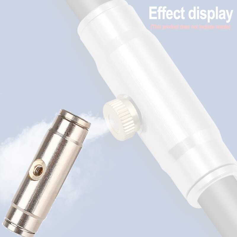 10 pezzi 3/8 pollici Slip Lok ugello nebulizzatore raccordo Tees 10/24 UNC 1000 PSI connessione rapida