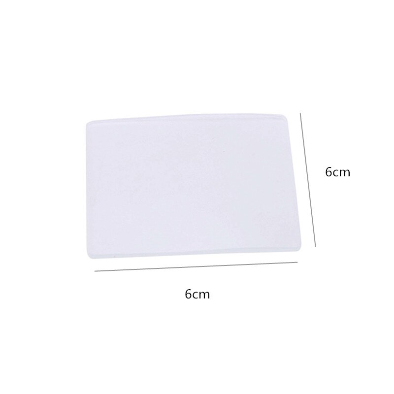 Super Sticky Silica Gel Gripping Pad Non-slip Recycled Reusable Universal Anti-Slip Mat Auto Interior Accessories Phone Holder: square