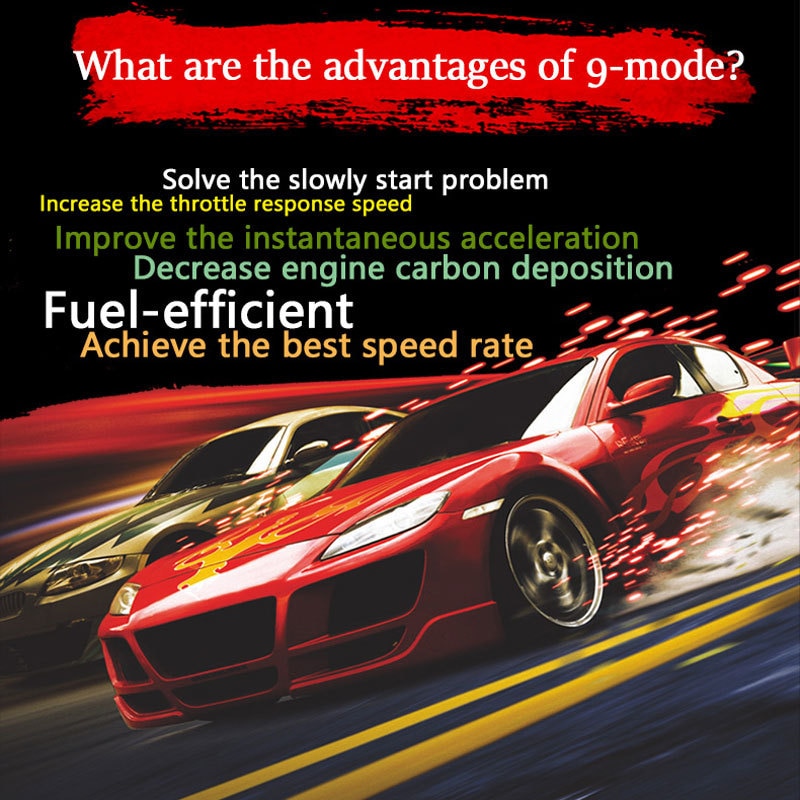 Bil elektrisk drev gashåndtager hastighed sprint booster til toyota pedalbooster kommando hurtig drev til bil modificere